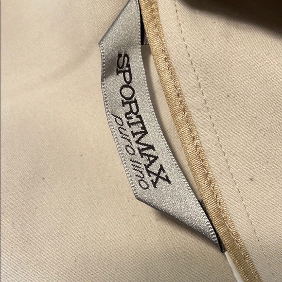 Sportmax Linen double breasted Blazer jacket - Picture 8 of 10